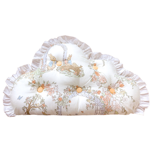 婴儿防撞枕儿童床围栏枕头纯棉靠枕宝宝抱枕拼接床上用品床围加厚