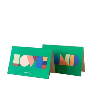 handhandhand官方礼品节日情人节新年贺卡卡片