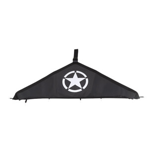 适用于97-06年TJ牧马人专用沙石挡机盖罩改装件帆布引擎盖保护套