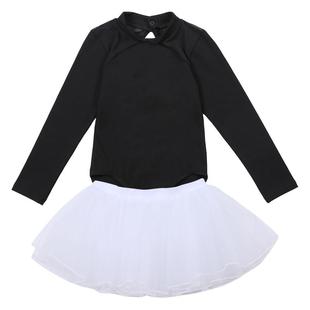 儿童舞蹈服中国舞练功服秋冬装少儿芭蕾舞蓬蓬裙女孩基本功舞蹈衣