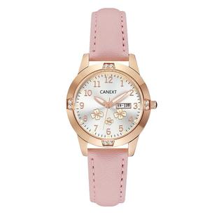 高颜值儿童手表女款初中小学生ins风简约可爱指针石英表只看时间