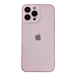 ins高级感磨砂电镀纳米AG适用iPhone15promax苹果16pro手机壳14plus防指纹17男13女12情侣防摔保护套原机11壳