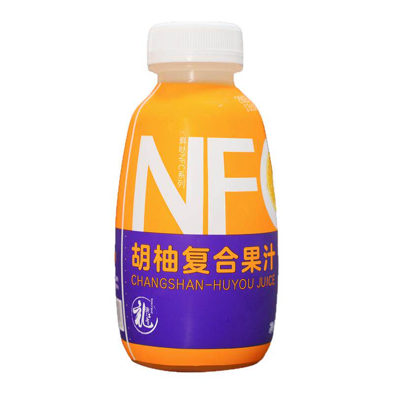100%鲜榨常山果汁胡柚汁