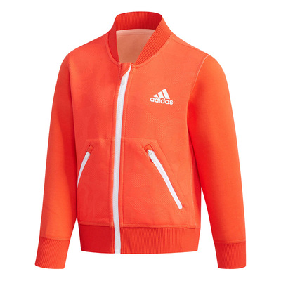 Adidas/阿迪达斯正品小童训练针织运动夹克外套 DM7095 7096