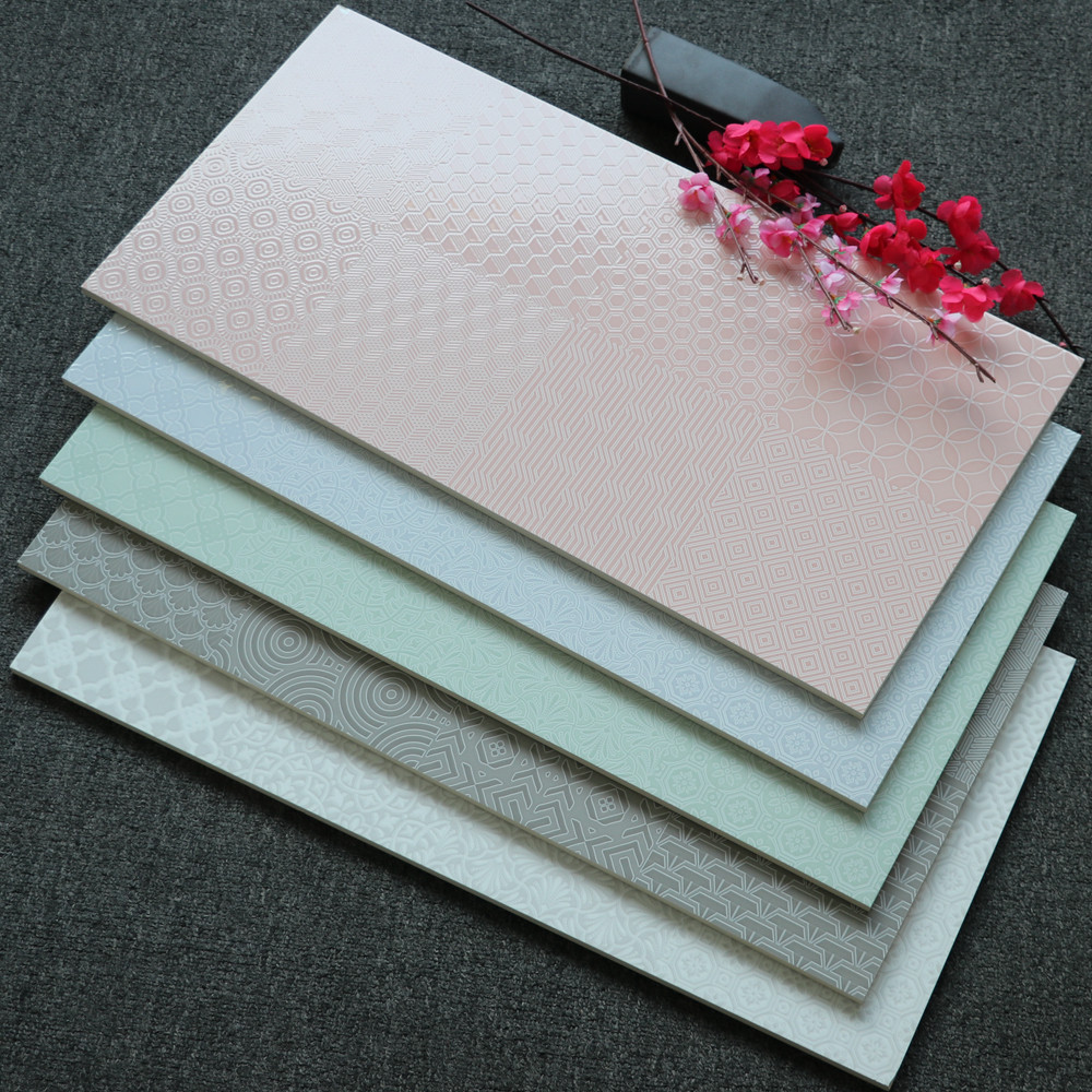 北欧彩色亮光瓷砖300x600釉面砖阳台厨房瓷片酒店卫生间浴室墙砖