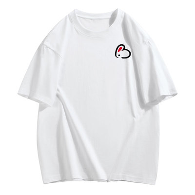 NASA联名款纯棉重磅宽松情侣短袖