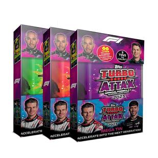 23 Topps F1 Turbo Attax Mega Tin AU 赛车卡游戏卡车手收藏卡