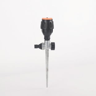 合金地插喷头套装自动灌溉园林插草坪地洒水器旋转工具浇花神器