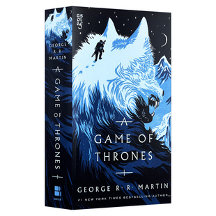华研 冰与火之歌1权力的游戏 A Game of Thrones 英文原版小说 A Song of Ice and Fire乔治马丁搭霍特比人魔戒指环王哈利波特全套