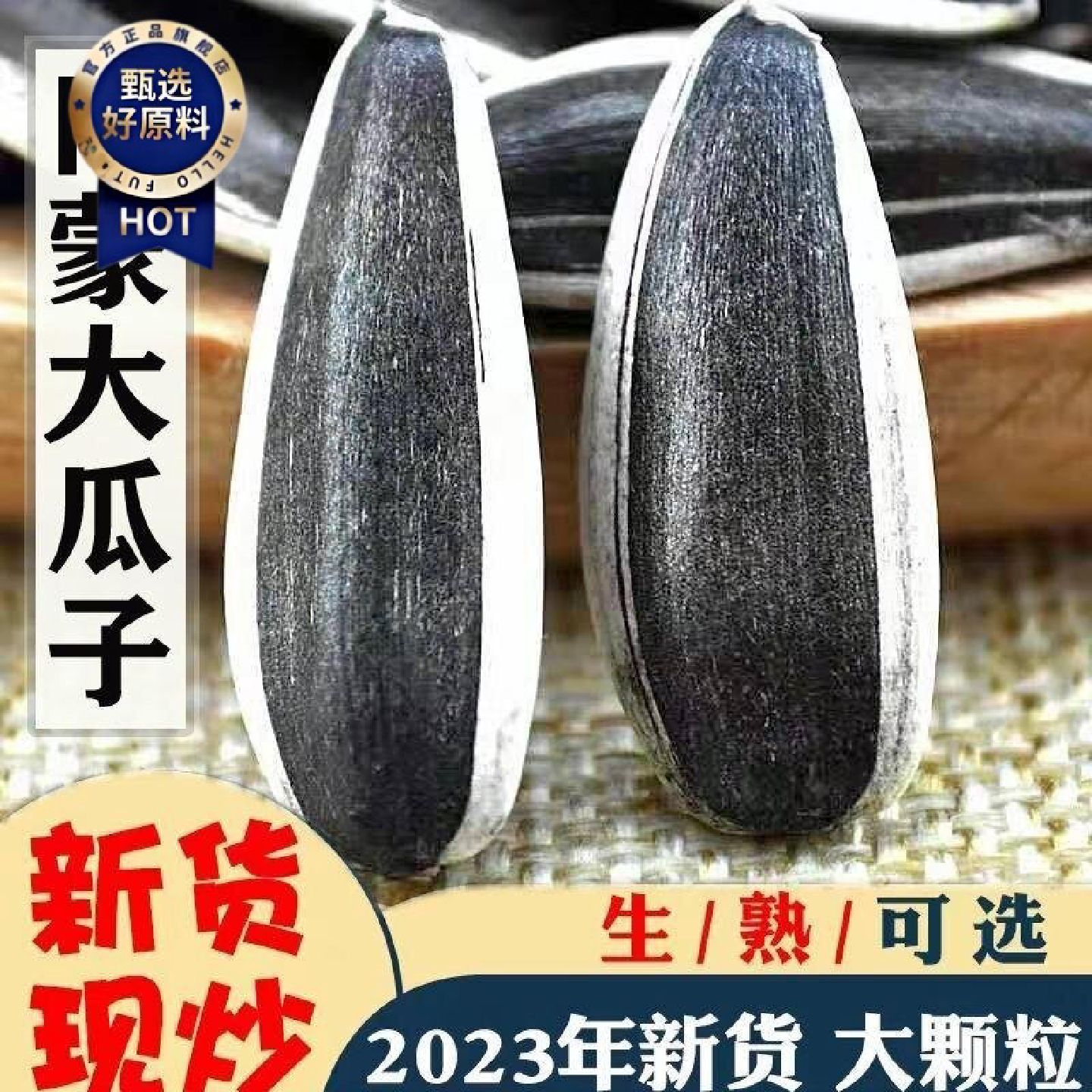 新疆包邮西藏新货生瓜子新鲜大袋原味大粒向日葵花籽香瓜子内蒙