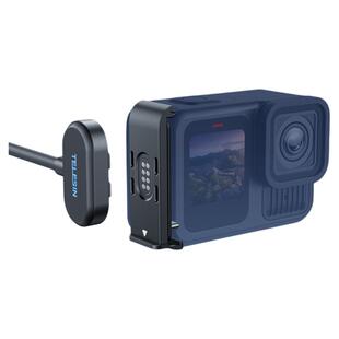 泰迅适配gopro13/12/11/10/9磁吸充电线侧盖电源线套装充电器适配gopro磁吸护盖电源线套装hero13/12/11配件