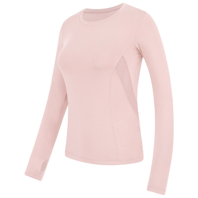 骆驼瑜伽服跑步上衣长袖健身