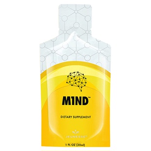 美商婕斯MIND敏动力果汁捷斯白黎芦醇菁华脑黄金美国官网正品带盒