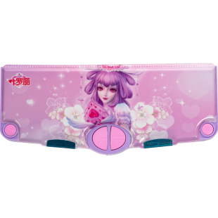 叶罗丽文具盒女孩款多功能儿童大容量初中小学生一年级女童铅笔盒高颜值网红豪华黑科技新款送卡片玩具笔袋