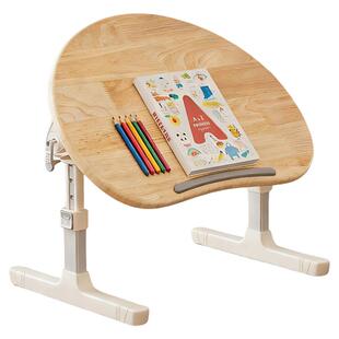 实木花生桌儿童折叠桌宝宝游戏玩具桌可升降幼儿学习桌家用阅读桌