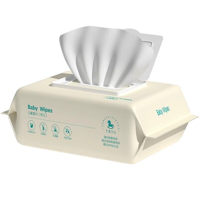 家用实惠装加厚抽取式婴儿湿巾手口屁专用新生儿湿纸巾大包带盖