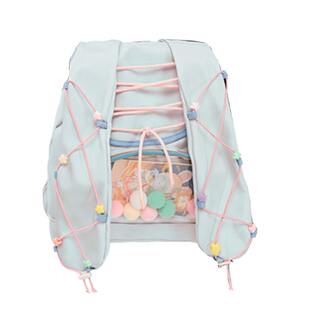 LOLA DESIGN垂耳兔子双肩痛包 下课痛书包原创大容量娃包吧唧背包