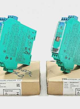PEPPERLFUCHS KFA6-SR2-EX2.W SWITCH AMPLIFIER MODULE 103373 (