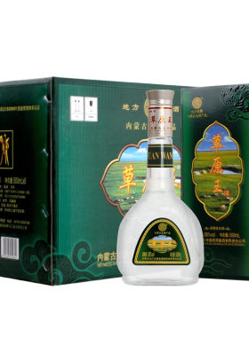 草原王瓶整箱内蒙古清香型白酒