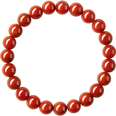 天然南红满肉手串正品