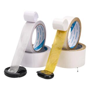 0.18MM厚强力黄油双面胶带 黄色绣花胶 白色绣花双面胶黄油纸10