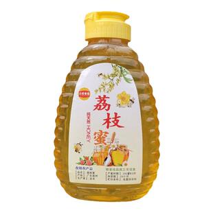 土蜂蜜纯正天然农家自产正宗原蜜荔枝蜜2斤装正品非结晶蜜百花蜜