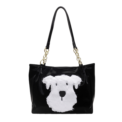 艾米兔女包2026新款潮流简约韩版小众设计洋气休闲单肩托特包