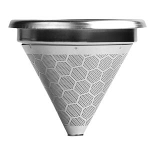 Barcafe 半自动咖啡机无底手柄美式双层食品级不锈钢滤斗专业58mm