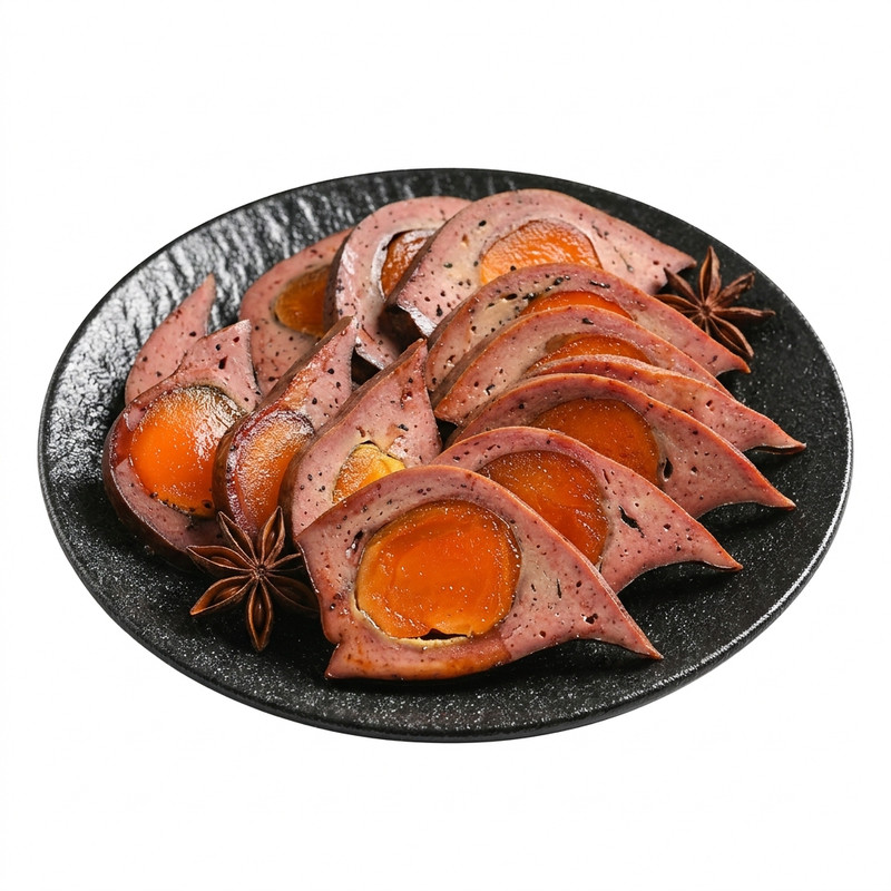 覃记老妈正宗四川自贡特产蛋黄猪肝农家腊味金银肝非即食下酒菜