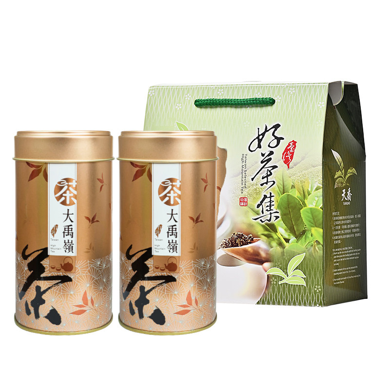 天乔台湾大禹岭茶进口高山高海拔乌龙茶清香型礼盒装茶叶300g新茶