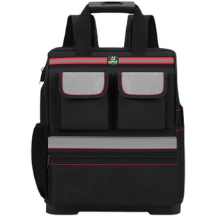 双肩工具包背包电梯安装维修多功能帆布大加厚耐磨手提重型电工包