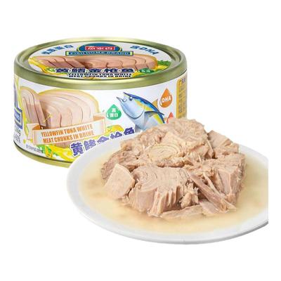 鱼家香水浸黄鳍金枪鱼罐头健身轻食即食鱼肉饭团寿司食材吞拿鱼块