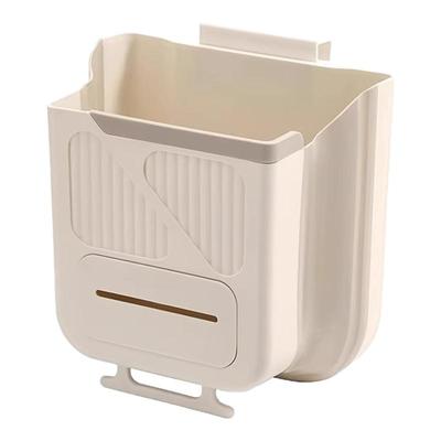 厨房垃圾桶壁挂式可折叠厨余纸篓
