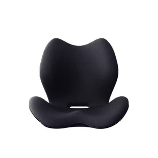 德国坐垫办公室久坐护腰靠垫座椅垫按摩腰靠座垫靠背一体矫正坐姿