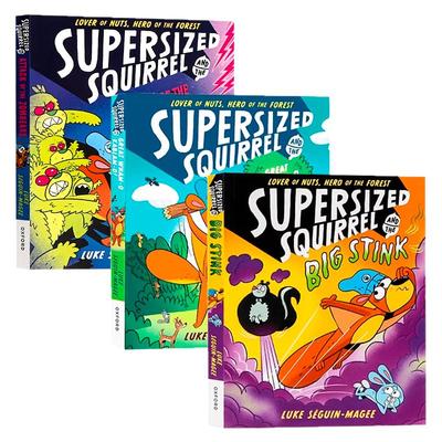 超级松鼠和巨大的轰隆声英文原版