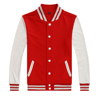 春秋棒球服卫衣定制班服幼儿园教师园服老师工作服短外套厚印logo