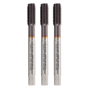 台湾GULING镀TICN-CPM粉末挤压丝攻M2/4/6/8/12不锈钢机用丝锥