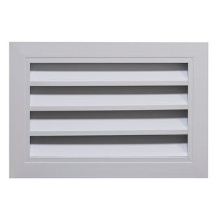 定制铝合金防雨百叶窗通风口百叶窗箱变机房散热厕所外墙出风口