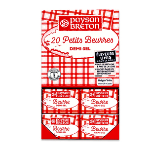 【整箱10盒】法国佩森布雷顿淡盐黄油进口动物黄油独立包装丝滑