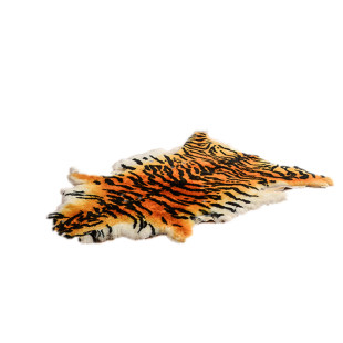 仿真老虎皮 客厅床边地毯皮毛沙发坐垫整张壁挂虎冬季飘窗垫椅垫