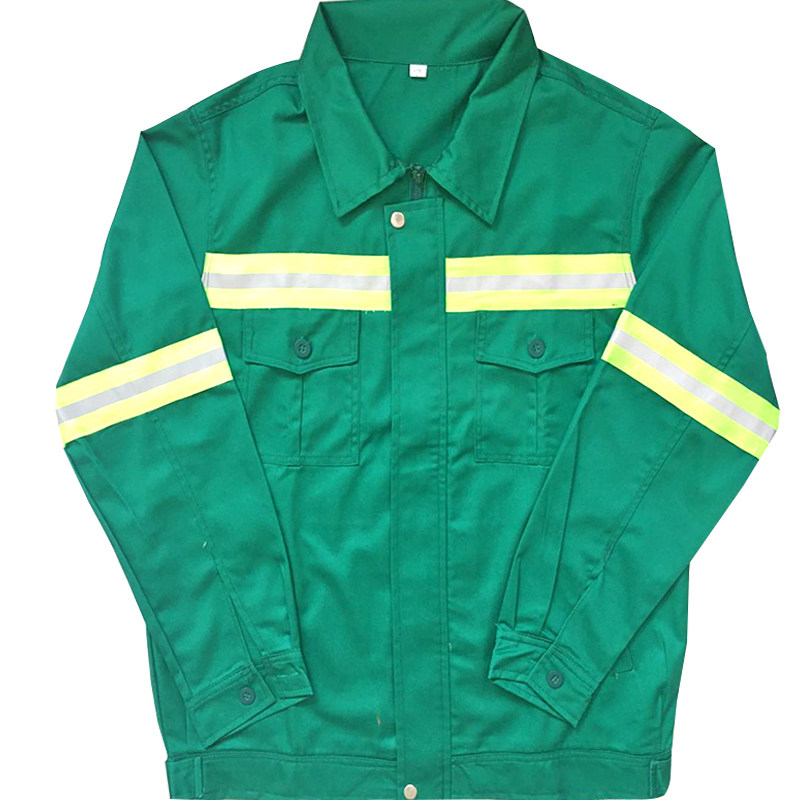 园林绿化养护工作服长袖秋冬加厚环卫物业保洁公路清洁反光服套装