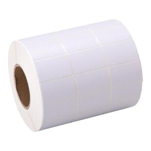 莱特莱利不干胶铜板纸32*19 30 20 40 50 25 15不干胶铜版纸适用斑马TSC立象得力条码打印机标签贴纸三排加粘