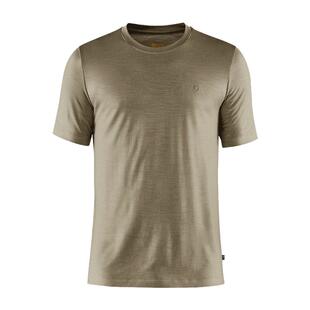 北极狐男士休闲短袖经典时尚百搭亲肤舒适羊毛混纺T恤 87193