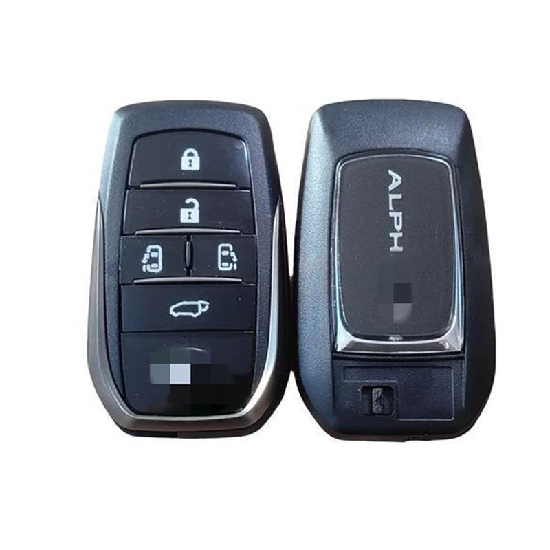适用于丰田5键埃尔法Alphard  0780 0500智能卡遥控汽车钥匙