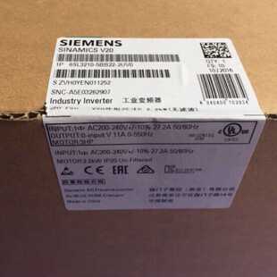 议价西门子6SL3210-5BB22-2UV0变频器2.2KW 6SL32105BB222UV0全新