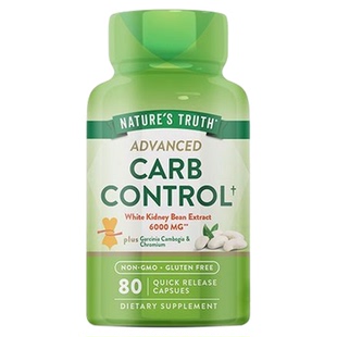 自然之珍白芸豆藤黄果胶囊碳水化合物阻断剂抗糖丸保健品美国进口