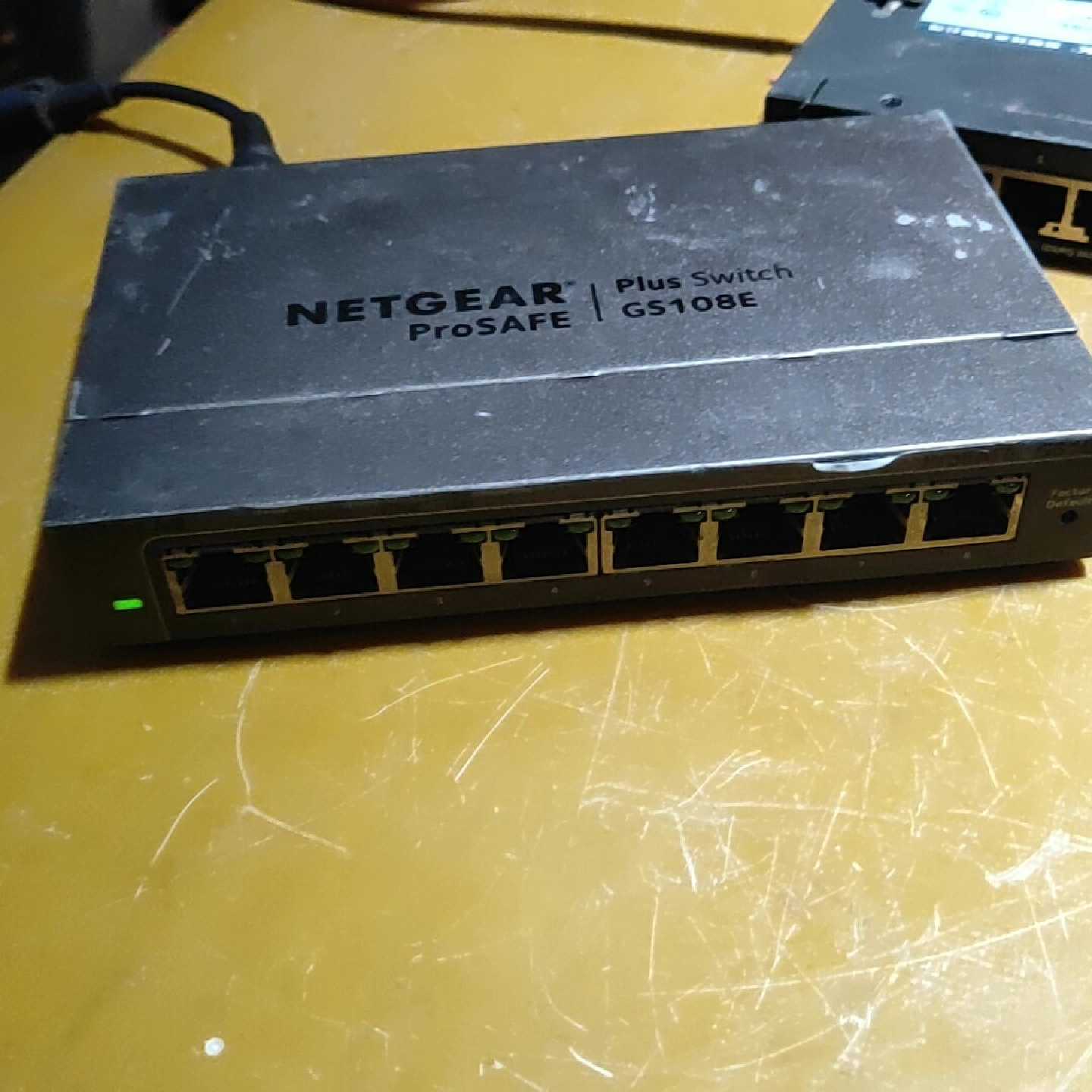 议价NETGEAR美国网件GS108Ev38口千兆简单网管交可维修