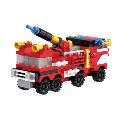 儿童小颗粒汽车拼装积木