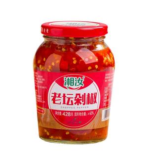湘汝剁椒鱼头专用湖南特产辣椒酱香辣老坛下饭炒菜蒸鱼剁椒商用