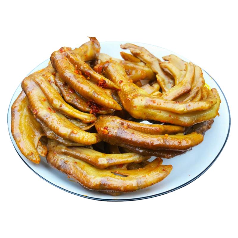 鸭爪鸭掌风干鸭脖熏鸭翅膀